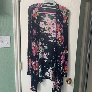 H&M long sleeve floral sweater